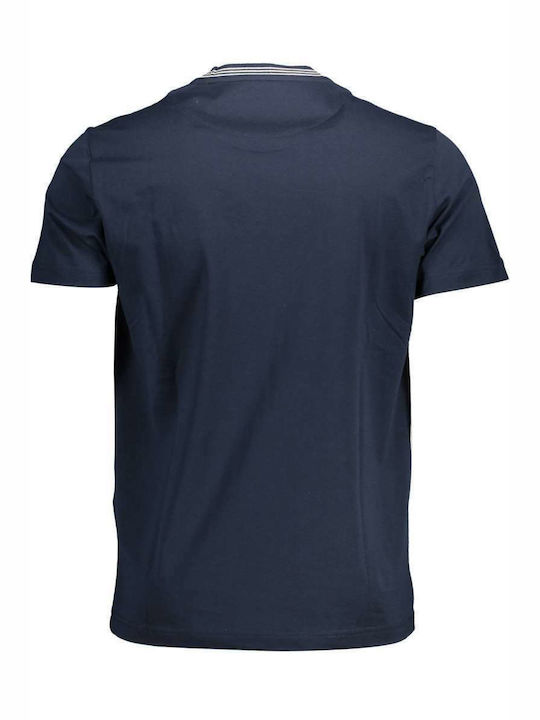 Harmont & Blaine Men's Short Sleeve T-shirt Navy Blue