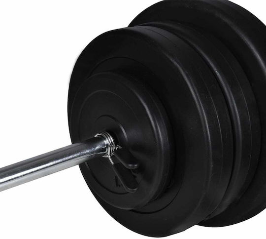 vidaXL Dumbbell Set with Bar 60.5kg