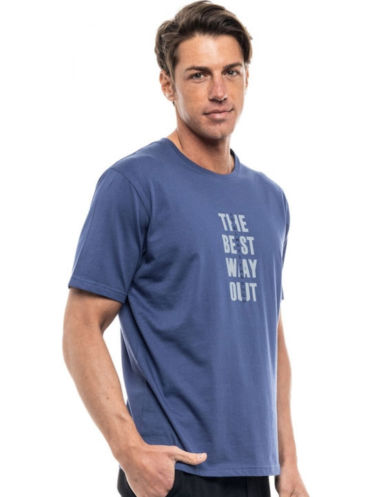 T-Shirt Blau