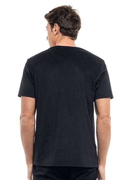 Biston Men's Short Sleeve T-shirt Black