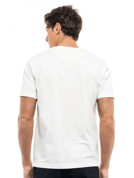 Splendid Herren T-Shirt Kurzarm Weiß