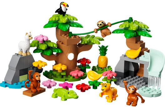 LEGO Duplo Wildtiere Südamerikas Für 2+ Jahre 71 Stück