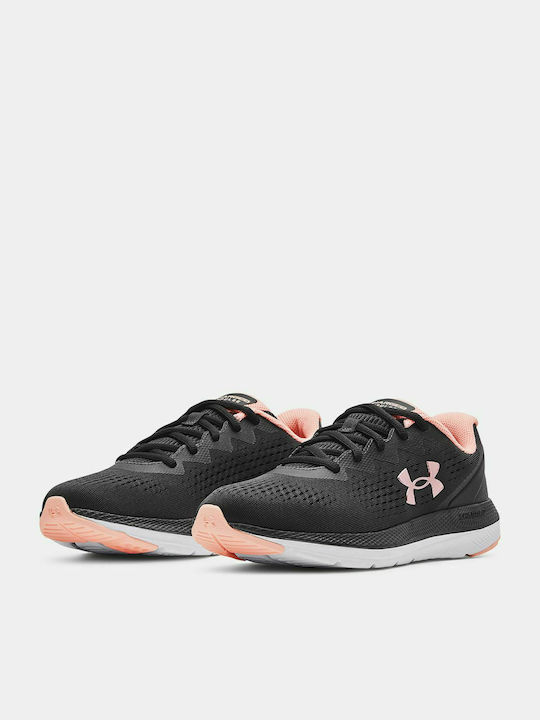 Under Armour Charged Impulse 2 Γυναικεία Αθλητικά Παπούτσια Running Μαύρα