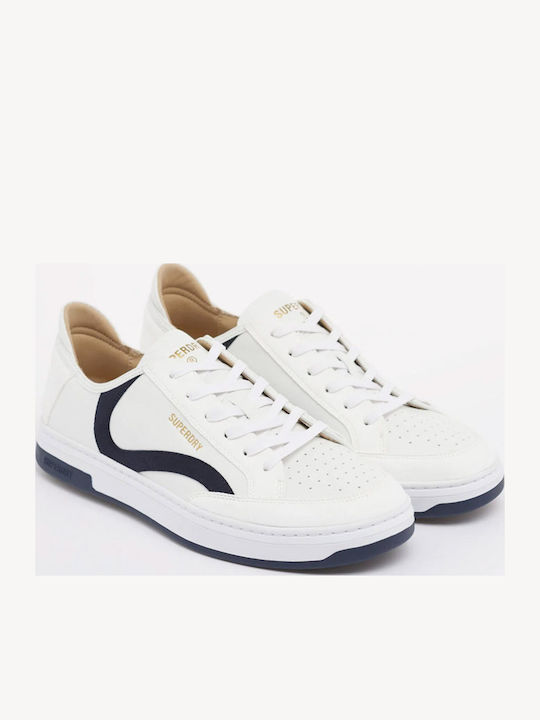Vegan Basket Sneakers White Navy