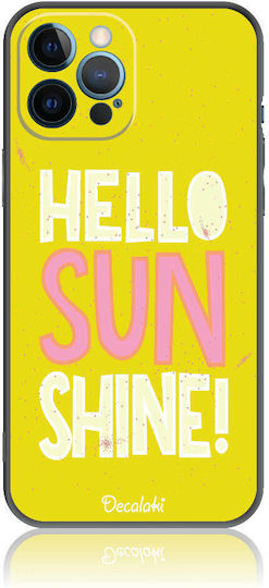 Hello Sunshine Back Cover Silicone Yellow (iPhone 12 Pro Max)