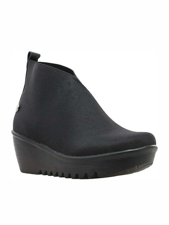 Bernie Mev. New York Maile Women's Ankle Boots Platform Black