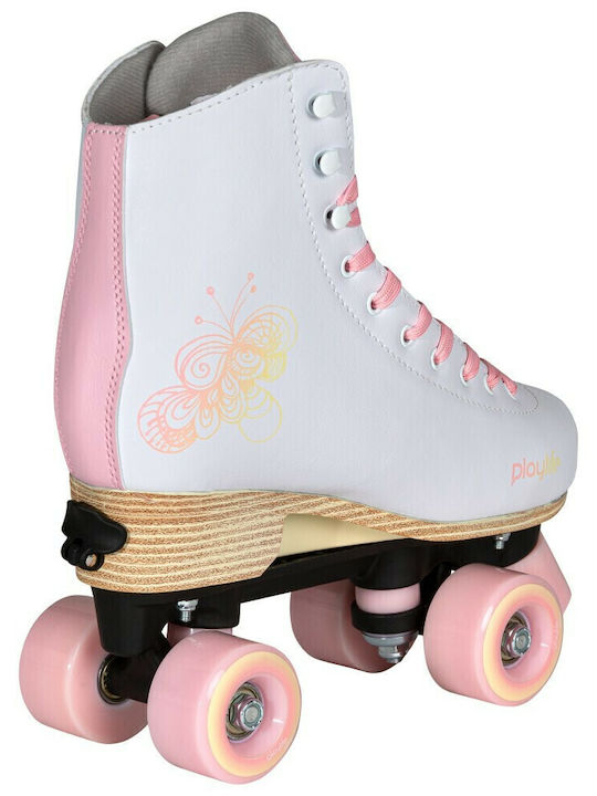 Playlife Classic Pale Rose ADJ Quad Αυξομειούμενα Rollers Ροζ Ενηλίκων Playlife Classic Pale Rose ADJ Quad Αυξομειούμενα Rollers Ροζ Ενηλίκων