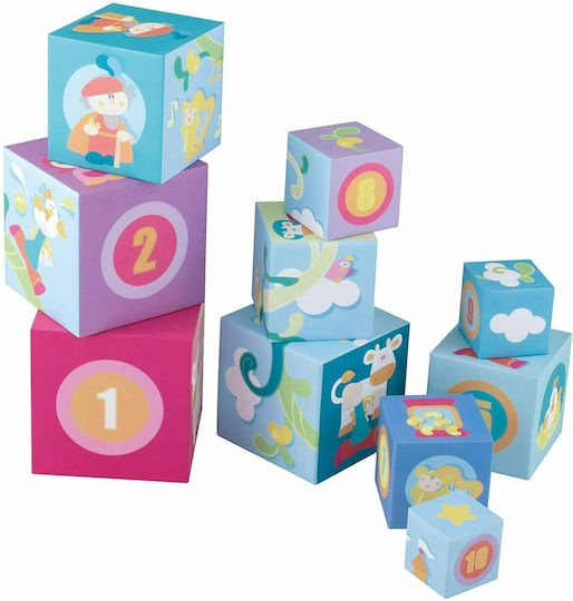Sevi Stacking Toy Stacking Cubes Favorite Tales for 12++ Months