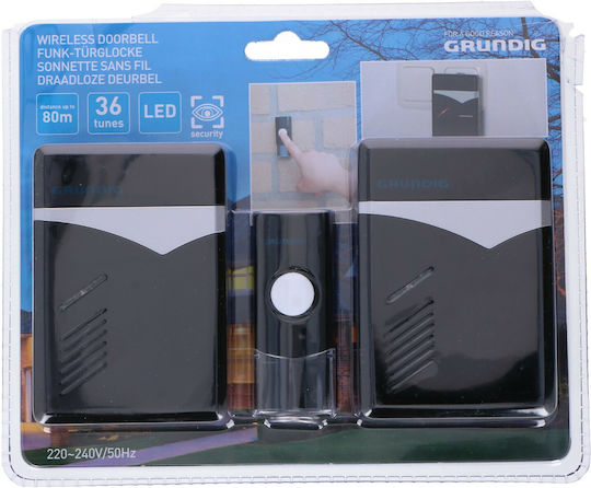 Grundig Wireless Doorbell Black