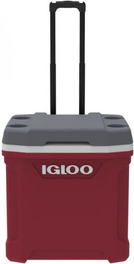 Igloo Latitude 60 Roller Φορητό Ψυγείο 56lt Κόκκινο