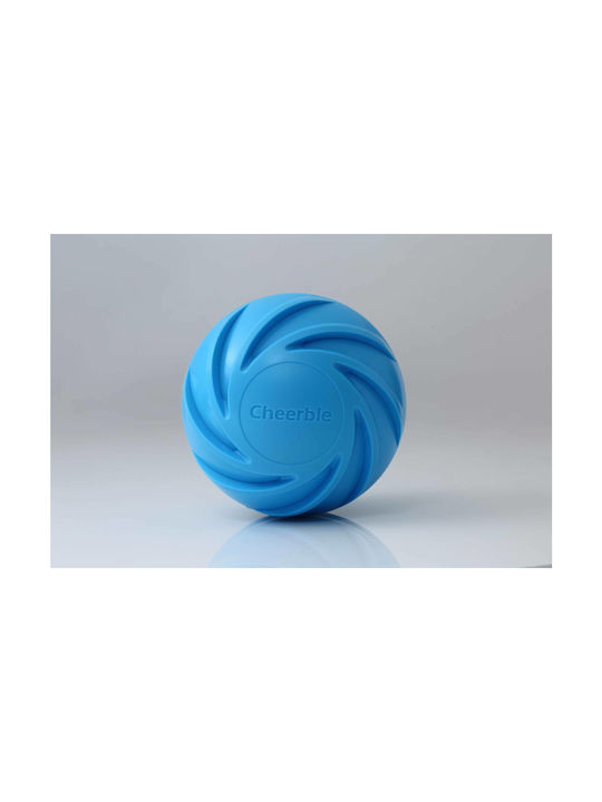 Cheerble W1 Cyclone Glob Din Plastic Jucărie Pentru Câine Albastră 7.7 cm