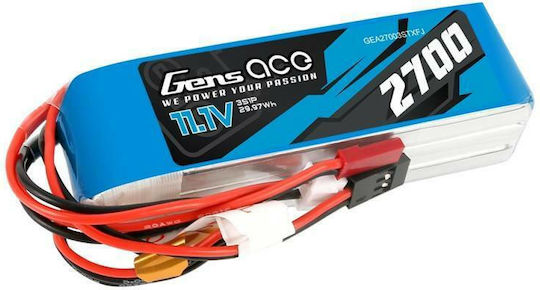 Gens Ace Ace Classic Μπαταρία Li-Po 11.1V 2700mAh 3S για Τηλεκατευθυνόμενο