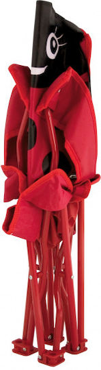 Eurotrail Love Bug Child Chair Beach Red 41x32cm
