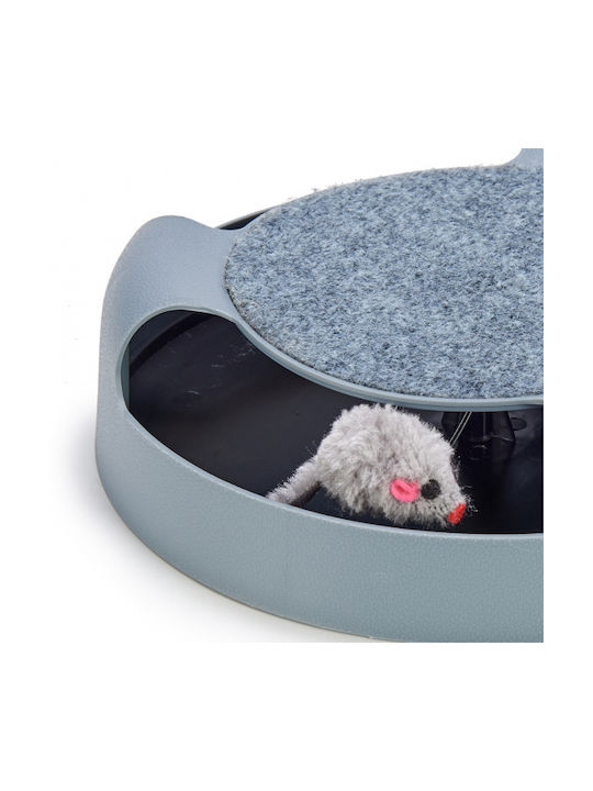 Mascow Cat Toy Mouse Gray 25x6.5x25cm