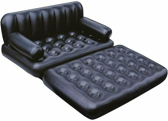 Bestway Inflatable Sofa for 2 People Black