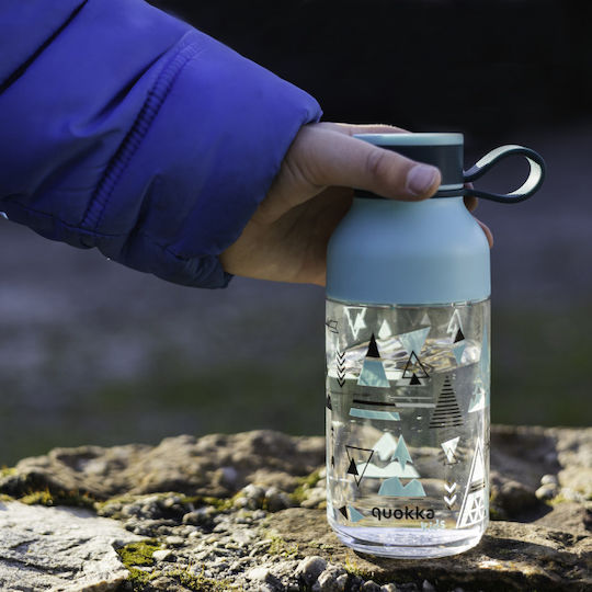 Quokka Ice Indian Παιδικό Παγούρι Πλαστικό Γαλάζιο 430ml