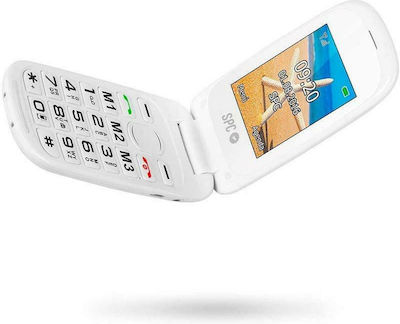 SPC Harmony Dual SIM Mobile Phone with Large Buttons White