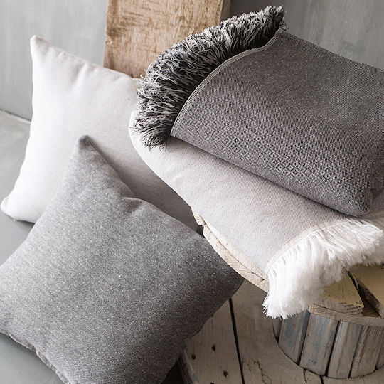 Rythmos Miller Sesselüberwurf 2 Seiten Jacquard 160x180cm 01 Silber