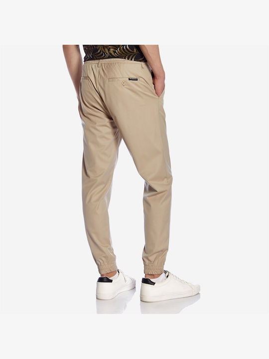 Brokers Jeans Men's Trousers Chino Elastic Beige