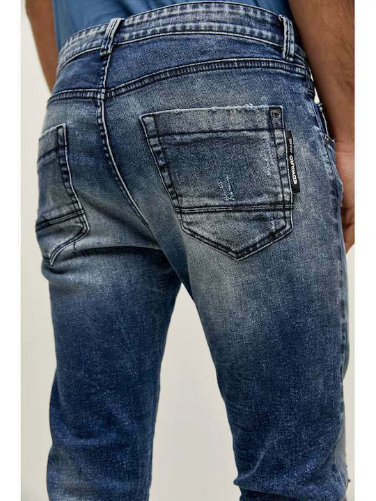 Diederic-Obs Ανδρικό Παντελόνι Τζιν Medium Blue Wash