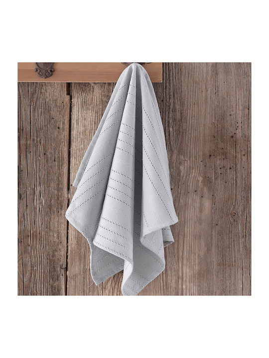 Rythmos Towel made of 100% Cotton 45x68cm 3pcs