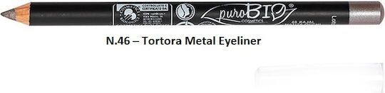 puroBio Cosmetics Long Lasting Μαλακό Μολύβι Ματιών 46 Tortora Metal