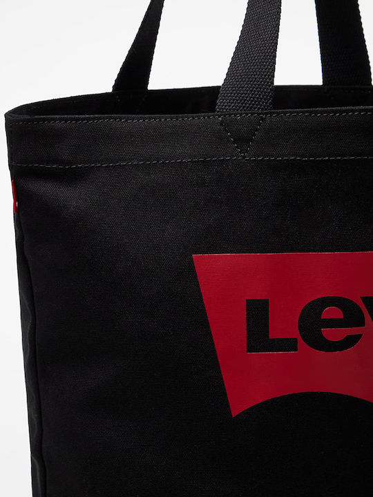 Batwing Γυναικεία Τσάντα Shopper 'Ωμου Μαύρη