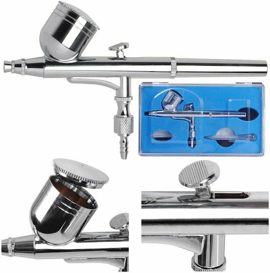 Airbrush AB-131 with 7ml Tank Nozzle 0.2 0.3 and 0.5mm Pressure 2.06bar