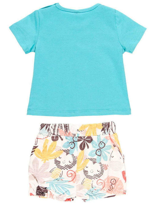 Boboli Kids Set with Shorts Summer 2pcs Light Blue