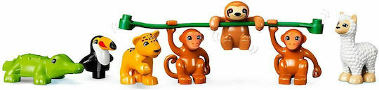 LEGO Duplo Wildtiere Südamerikas Für 2+ Jahre 71 Stück