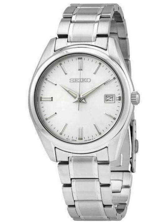Seiko Conseptual Men's Watch 40.2mm Battery with Silver Metal Bracelet