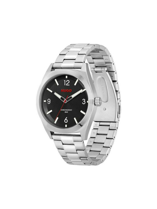 Hugo Boss Expose Watch Battery with Silver Metal Bracelet