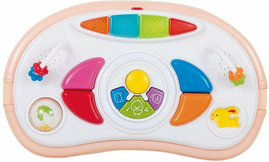 FreeOn Happy Piano Swing Baby Walker with Music for 6+ Months Pink