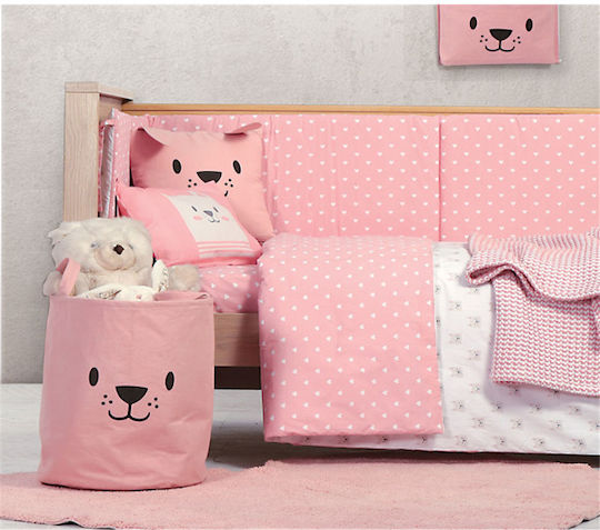 Nef-Nef Homeware Cat Wall Banner Pink