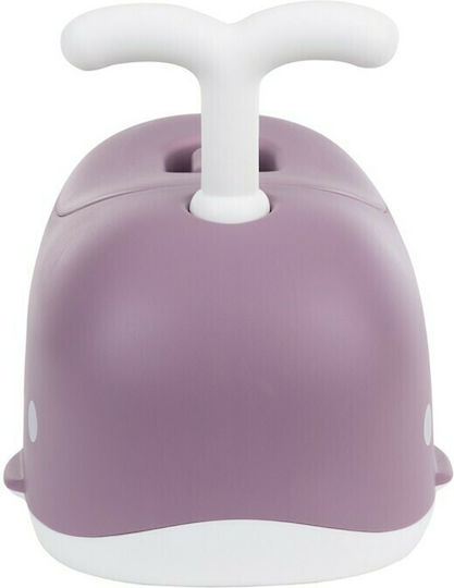 Kikka Boo Potty Car Whale with Lid Purple