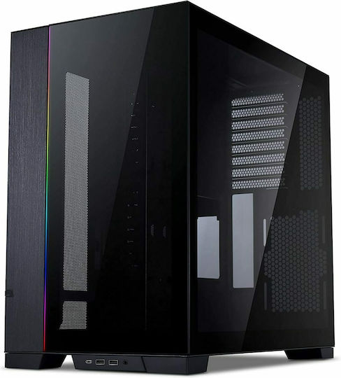 Lian Li O11 Dynamic EVO Gaming Midi Tower Κουτί Υπολογιστή με Πλαϊνό Παράθυρο Black