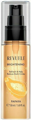 Revuele Brightening Liquid Eye Patches Papaya Μάσκα Ματιών για Λάμψη 50ml