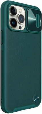 Nillkin Camshield Back Cover Δερμάτινο Deep Green (iPhone 13 Pro Max)