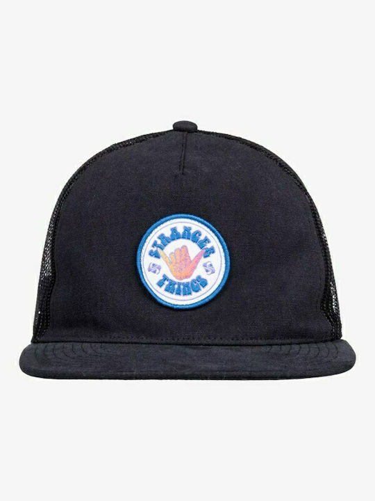Men's Snapback Trucker Cap Black