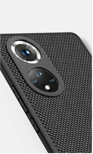 Nillkin Textured Umschlag Rückseite Kunststoff Schwarz (Honor 50 Pro (Honor))