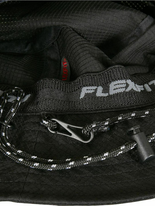 Flexfit Υφασμάτινo Ανδρικό Καπέλο Στυλ Bucket Μαύρο