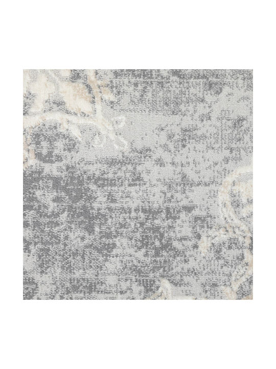 Ezzo 9198ACD Modern Bedroom Rugs Set Venice Venice Grey 3pcs