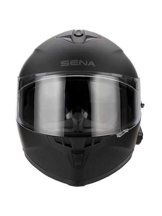 Sena Outride BT Matte Black Κράνος Μηχανής Full Face ECE 22.06 1600gr με Sunvisor