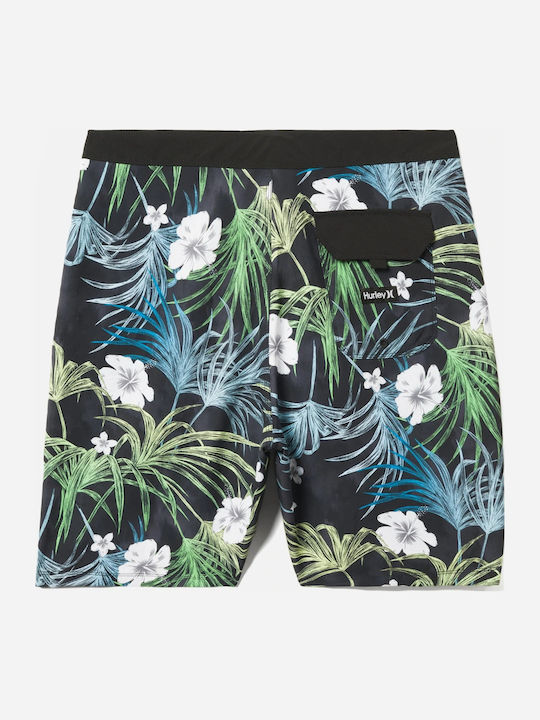 Men's Swimwear Bermuda Black Floral