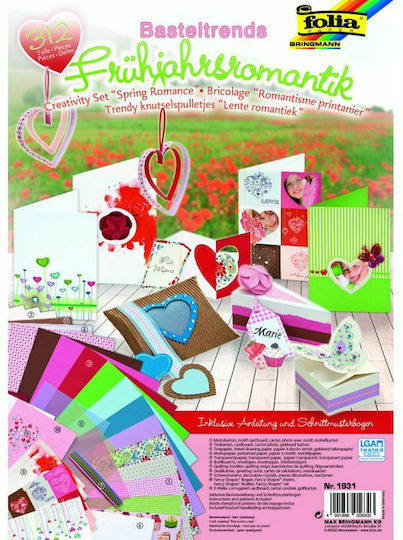 Folia Spring Romance Collage 312 Pieces(Stickers)