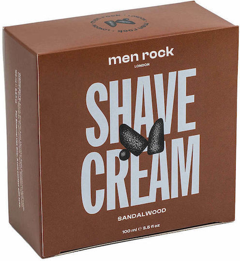 Men Rock Sandalwood Shaving Cream 100ml