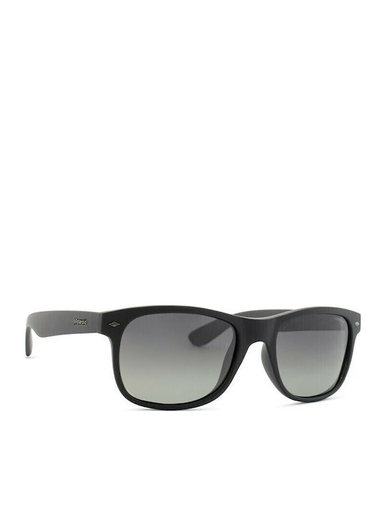 Polaroid Men's Sunglasses with Black Plastic Frame and Black Polarized Lens PLD1015/S DL5/LB
