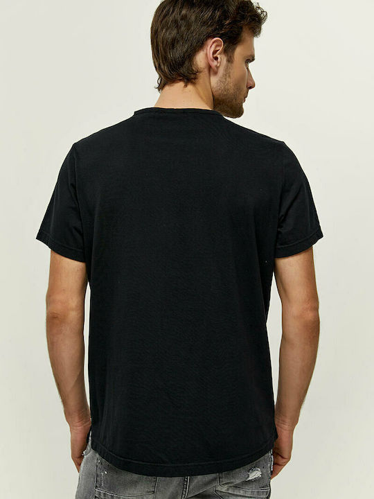 Edward Jeans Men's Short Sleeve T-shirt Black