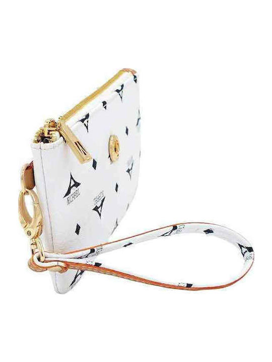 Toiletry Bag in White color 20cm