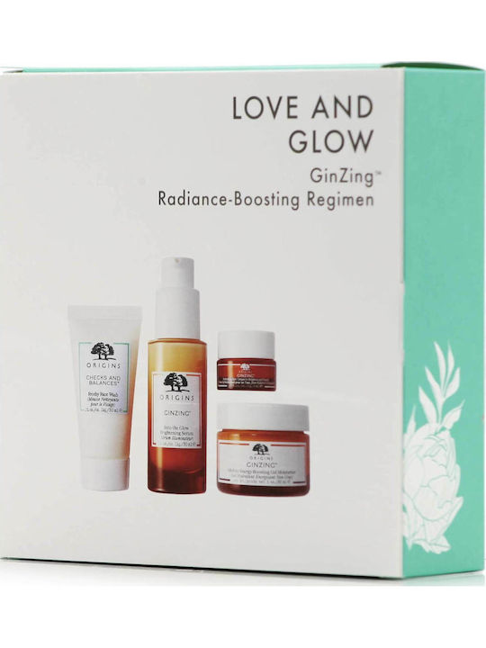 Origins Love and Glow GinZing Radiance-Checks & Balance Hautpflegeset für Feuchtigkeitsspendend, Gesichtsreinigung & Aufhellung Origins Love and Glow GinZing Radiance-Checks & Balance Hautpflegeset für Feuchtigkeitsspendend, Gesichtsreinigung & Aufhellung